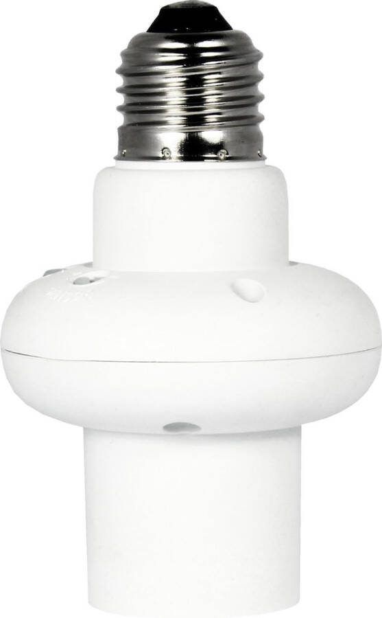 Ecosavers Microwave Sensor Lampvoet E27 Fitting Lichtschakelaar automatisch schakelen verlichting microwave detectie