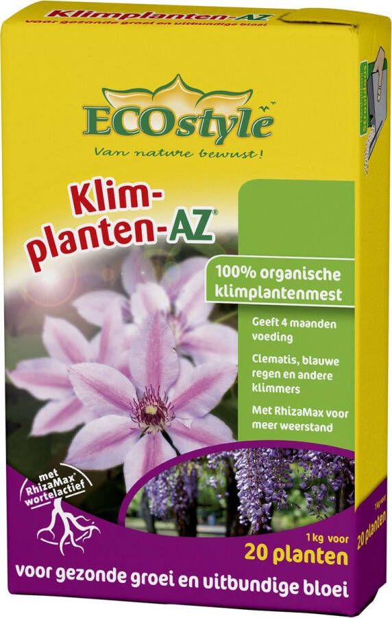 ECOstyle Klimplanten-AZ 1 kg organische klimplantenmest voor 20 planten