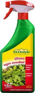 ECOstyle Ultima Zevenblad Spray Onkruidverdelger Voor Lastig te Bestrijden Onkruid Bestrijdt Blad & Wortel Voorkomt Hergroei Werkt Binnen 3 uur 750 ML