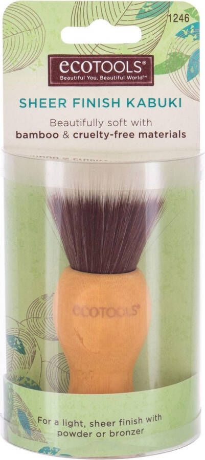 EcoTools Brushes Sheer Finish Kabuki Štětec na pudr a bronzer