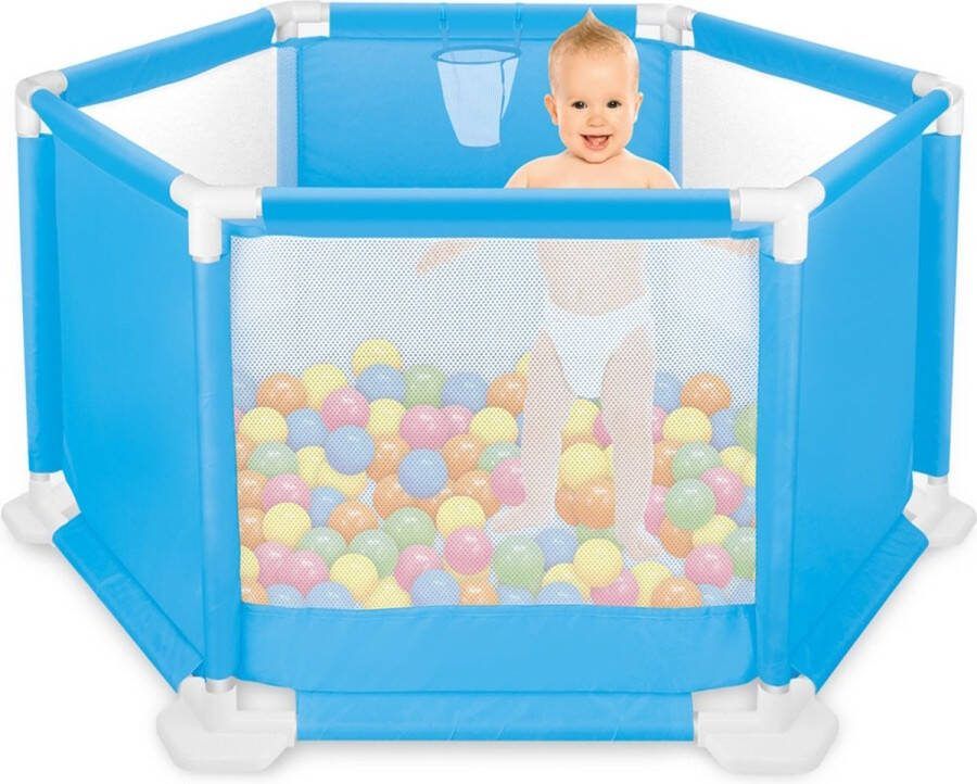 ECOTOYS Eco Toys Basketbal Box en Ballenbak HC396707