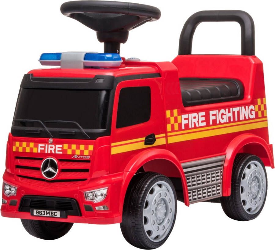 ECOTOYS Eco Toys Brandweerwagen Loopauto 657-F