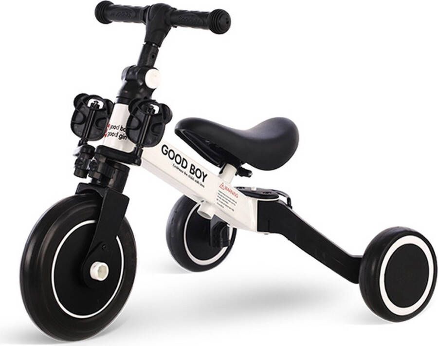 ECOTOYS Eco Toys Wit 4-in-1 Loopfiets HC492494