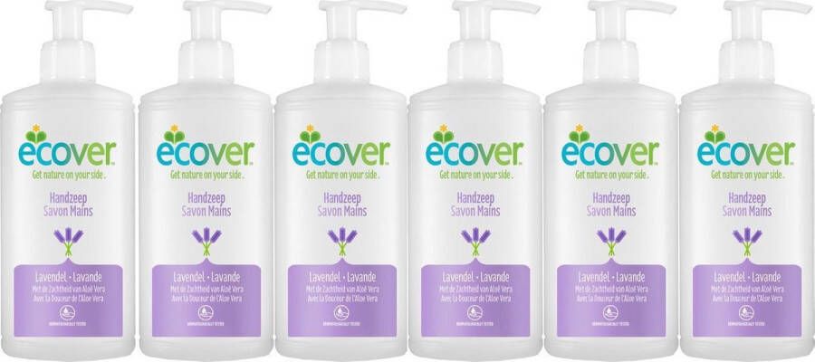 Ecover Handzeep Lavendel & Aloe Vera 6 x 250ml Voordeelverpakking