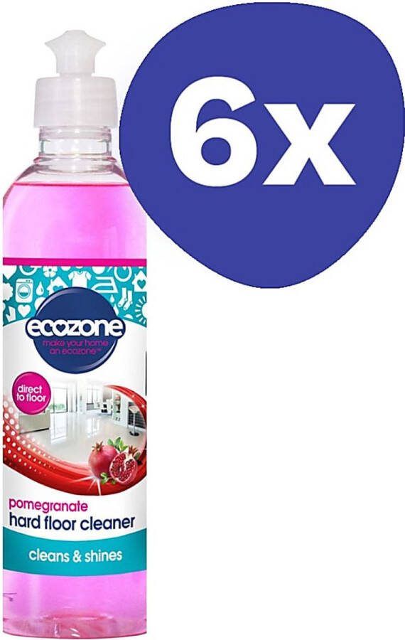 Ecozone Harde Vloer Reiniger (6x 500ml)