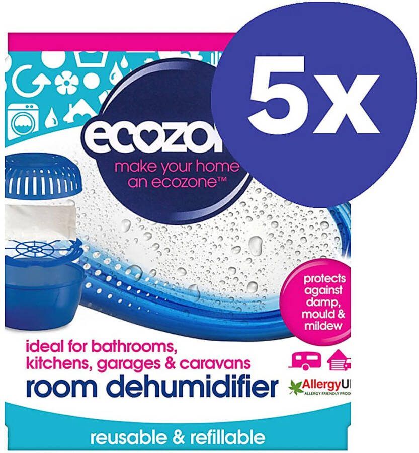 Ecozone Luchtontvochtiger Kamer (5x 1 stuk)