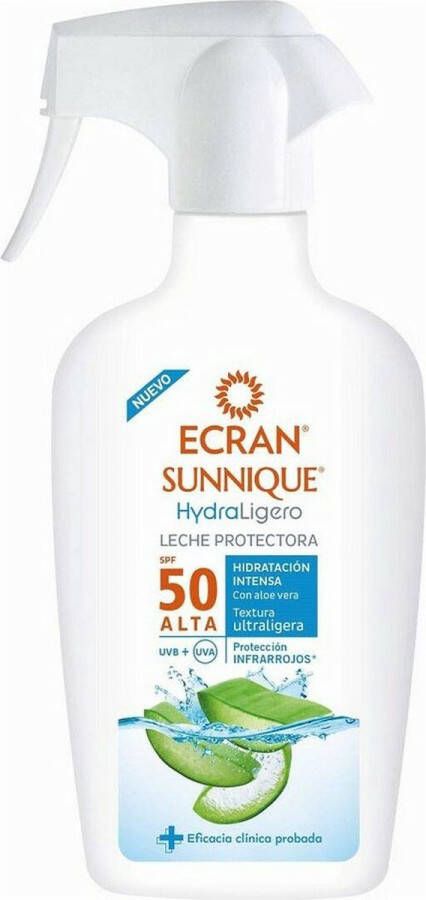 Ecran Body Zonnebrandspray Sunnique Hydraligero Zonnemelk Spf 50 (300 ml)