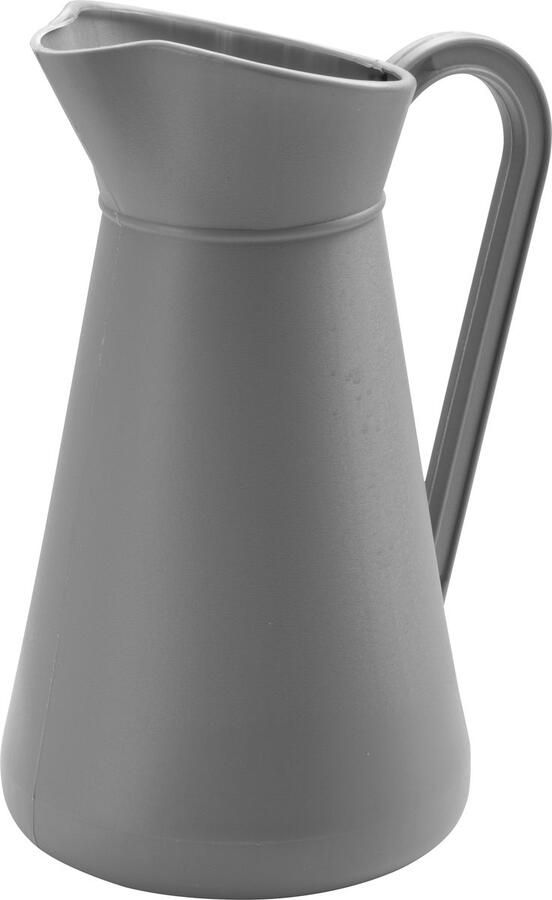 EDA Power Tower Kunststof Waterkan Of Gieter 5 Liter Grijs