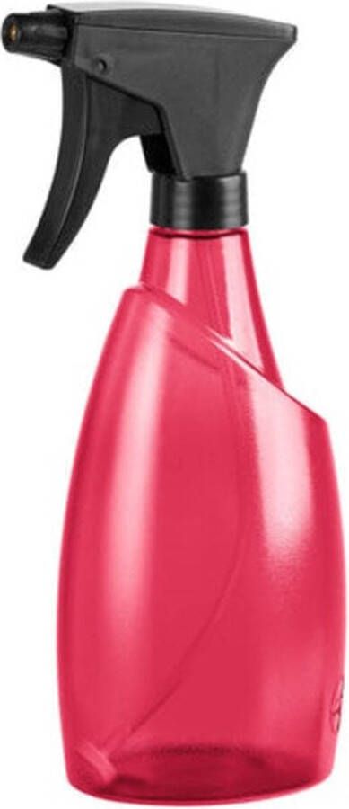 EDA Emsa Plantenspuit Fuchsia 0.7L Rood Transparant