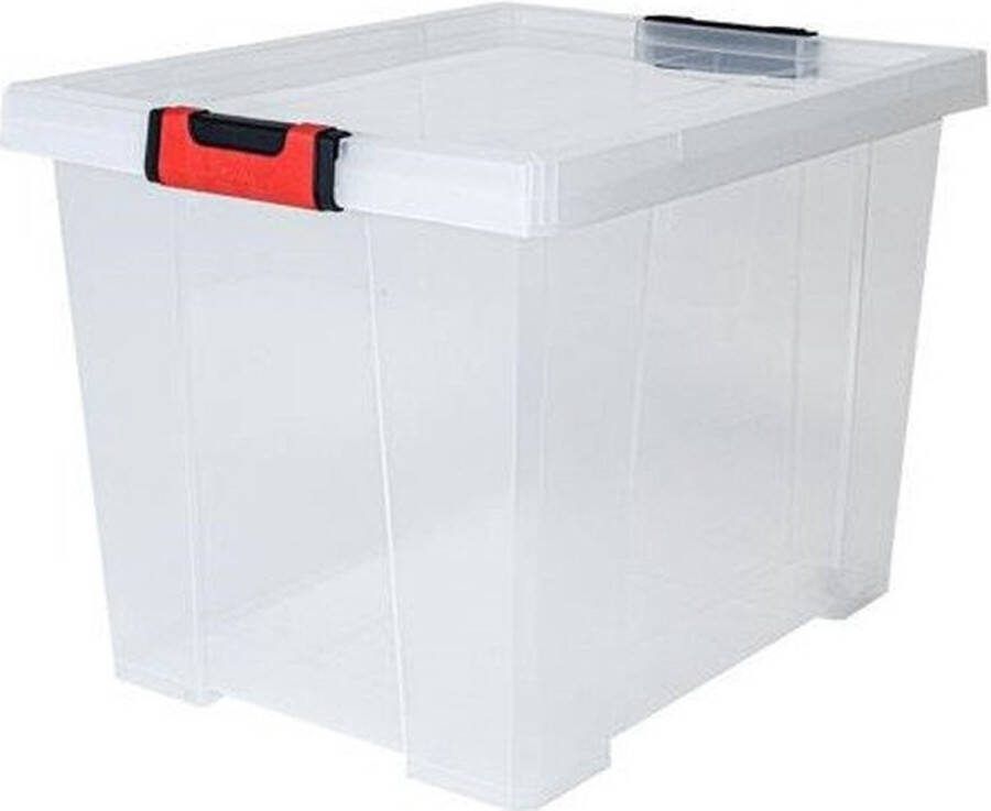 EDA Power Tower CLIPSTOCK krat 45 L met deksel en clipsluiting