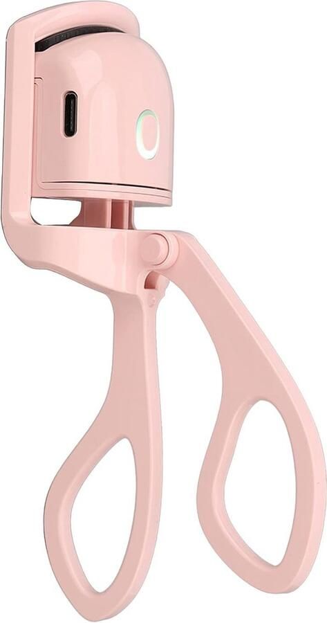 Edacurls Verwarmde wimperkruller Met Oplader Elektrisch -Make up Eyelash Wimpers Kruller 65 tot 85 graden Inclusief Oplader- Wimperkruller Beauty Roze