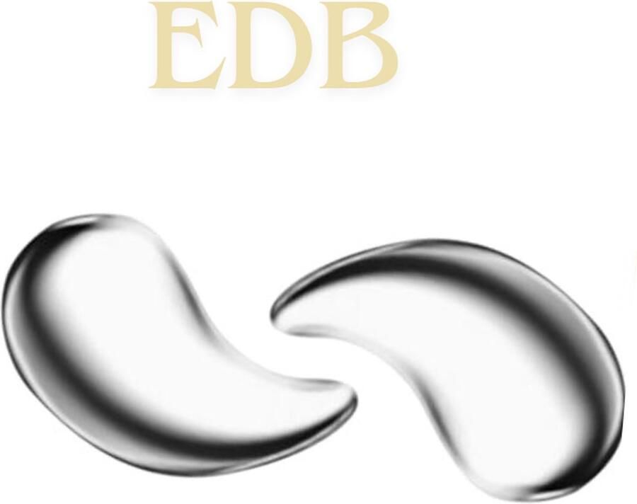 EDB stainless steel cooling eye pads koude roest vrije oogpads oogverzorging