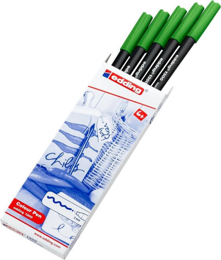 Edding Color pennen 1300-48 groen-blad