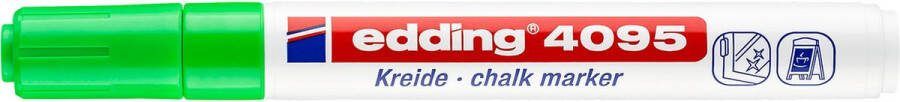 Edding 4095 krijtmarker lichtgroen