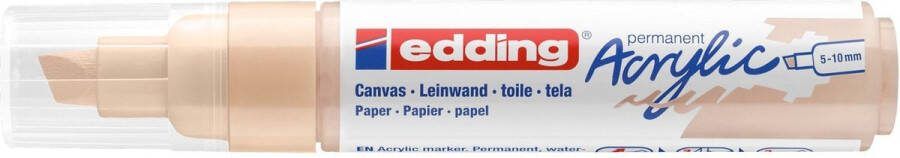 Edding Acrylmarker e-5000 breed warm beige 1 stuk