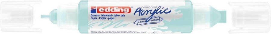 Edding 5400 3D double liner Acrylmarker Pastel Blauw (916)