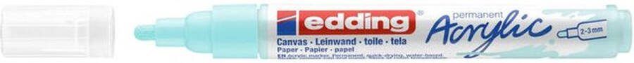 Edding Acrylmarker e-5100 m pastel blauw 1 stuk 10 stuks