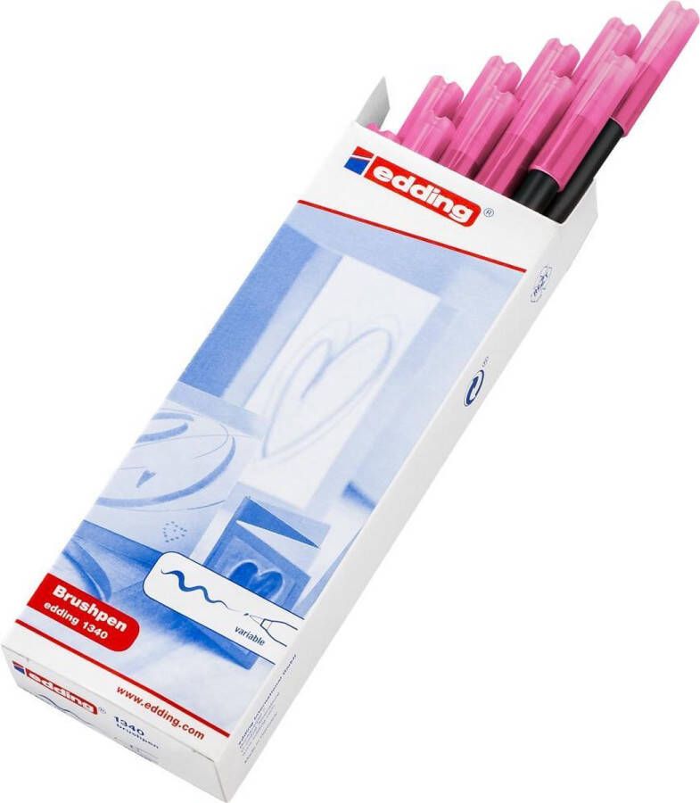 Edding Color pennen 1300-02 rood