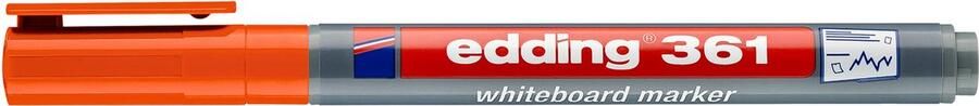 Edding 361 Whiteboard marker 1mm Oranje