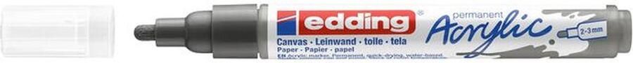 Edding Acrylmarker e-5100 m antraciet 1 stuk 10 stuks
