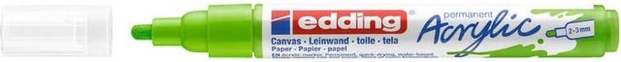 Edding Acrylmarker e-5100 m geelgroen 1 stuk 10 stuks