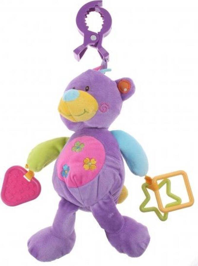 Eddy Toys Knuffel & Rammelaar Pluche Beer 24 Cm