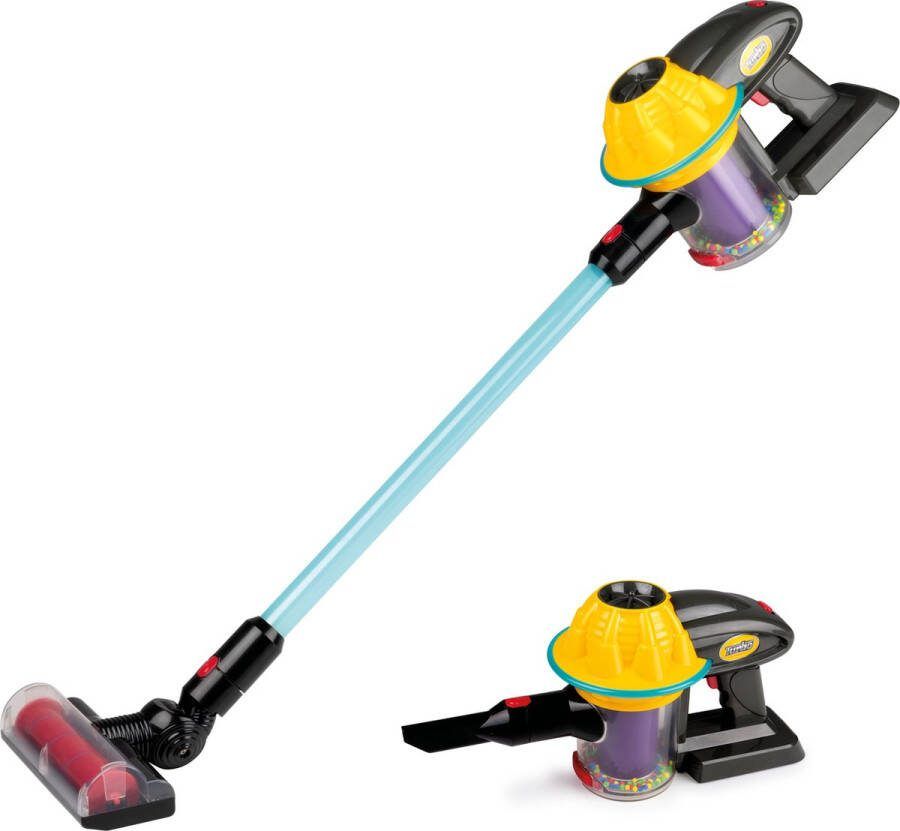 Eddy Toys Speelgoed Stofzuiger Draadloze Steelstofzuiger Voor Kinderen