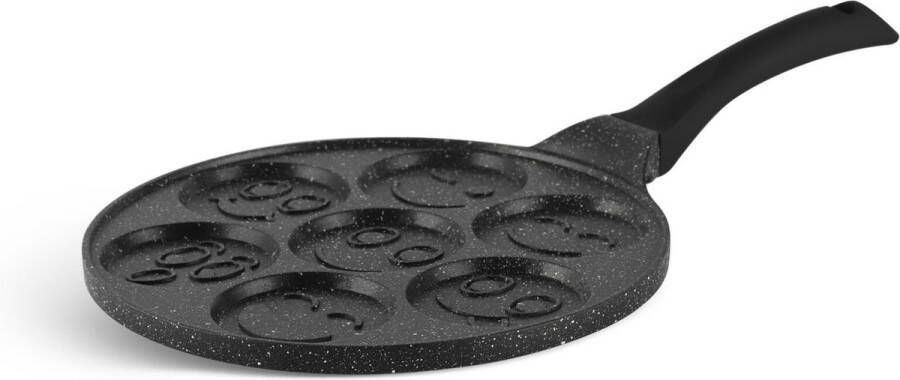 EDENBERG Edënbërg Pannenkoekenpan Keramische Marmeren Coating 26 cm 7 kops