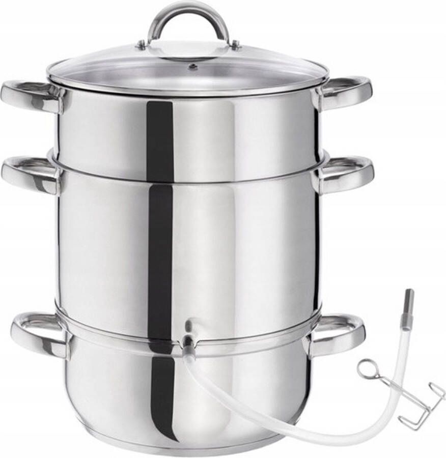 EDENBERG Edënbërg Stoomextractor Ontsapper Ø 26 cm RVS 8 liter