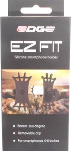 Edge Telefoonhouder EZ Fit 360° Siliconen grijs