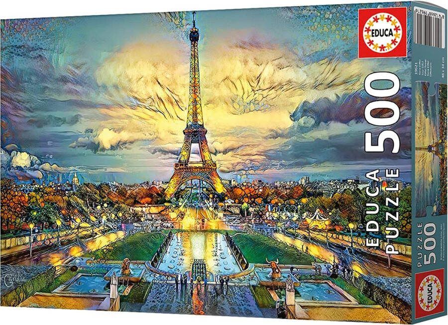 Educa 500 stukjes Eiffeltoren Legpuzzel