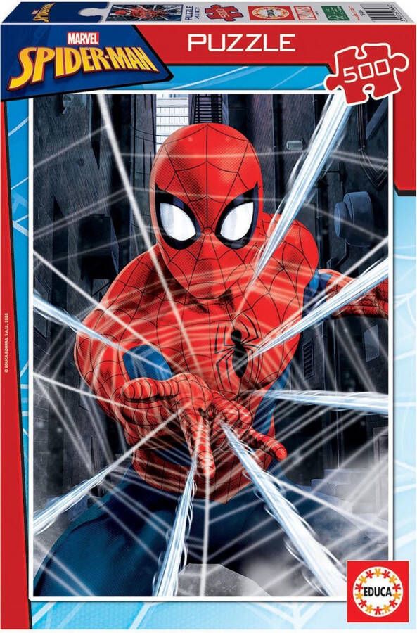 Educa Spider-Man Legpuzzel 500 stuk(s) Stripfiguren