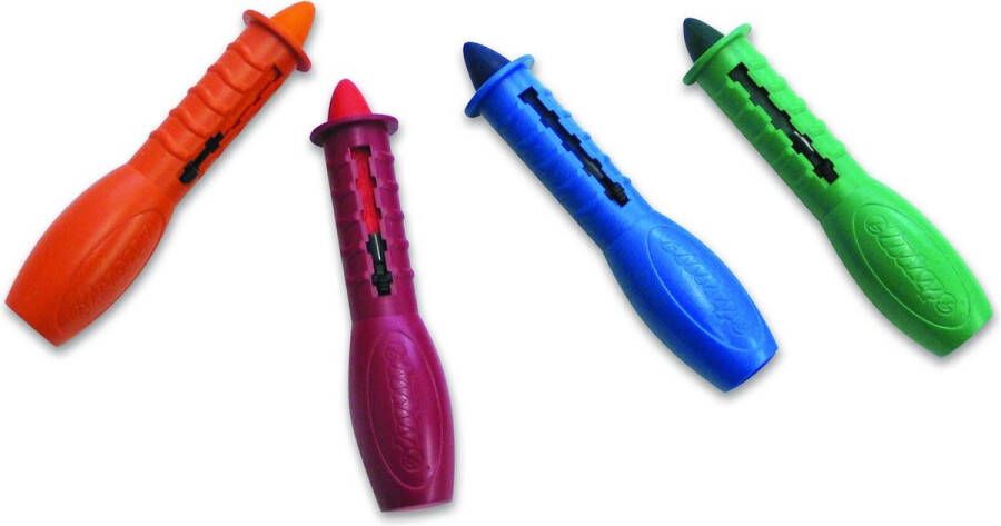 Edushape waskrijtjes & schuimhouder (4 stuks)