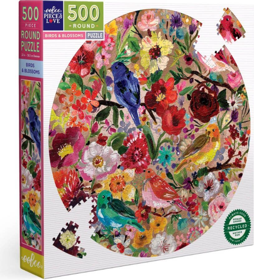 Eeboo Birds & Blossoms (500)