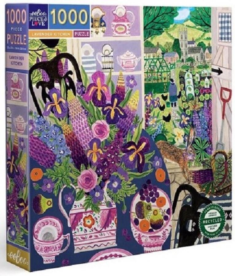 Eeboo Lavender Kitchen (1000)