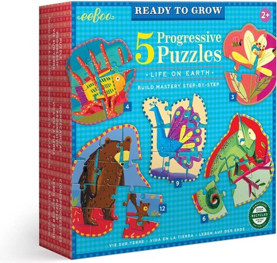 Eeboo legpuzzel ready to grow life on earth