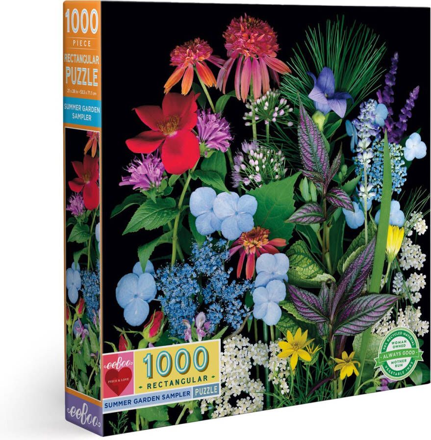 Eeboo puzzel Summer Garden (1000)