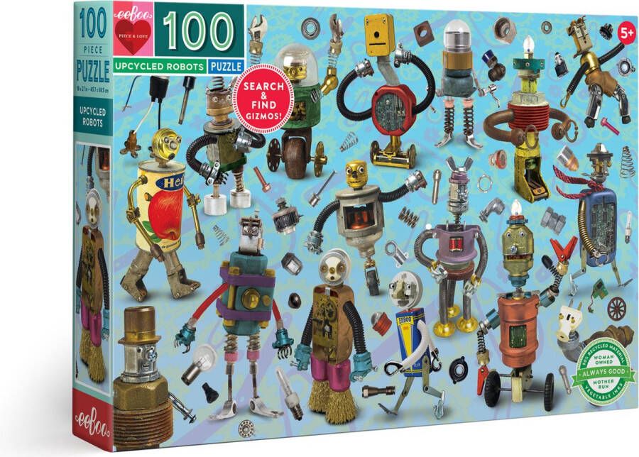 Eeboo Upcycled Robots (100)