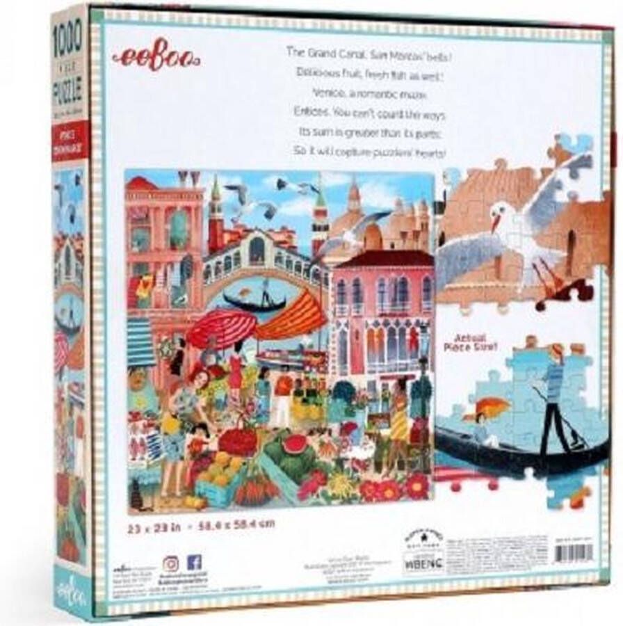 Eeboo puzzel Venice Open Market (1000)