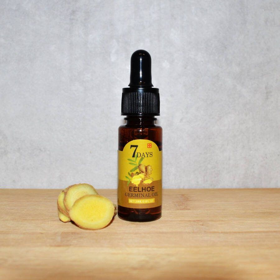 Eelhoe 7 Days Haarserum op Oliebasis 2 Stuks Gember Extract Stimuleert Haargroei Bewezen Formule Bekend van TikTok