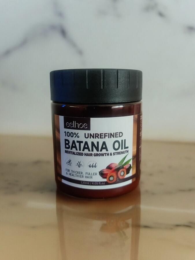 Eelhoe Batana olie Hydraterend haarmasker 100% onbewerkte Batana olie Activeert de haarwortels Stimuleert haargroei en versterkt het haar Hydrateert de hoofdhuid 120ml