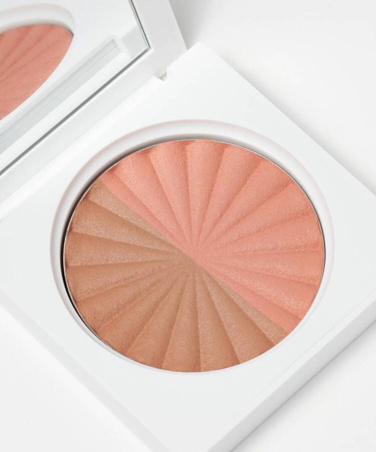 Eféra Cosmetics Ofra Cosmetics CREW Blush & Bronzer Gezichtspoeder Blusher Makeup Pressed Powder Healthy Tanned Look Natural Finish Duo Compact Blushzer