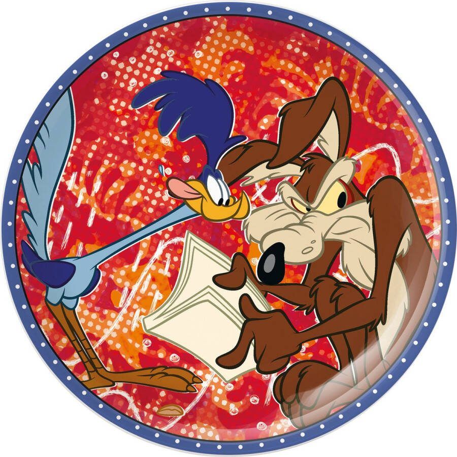 Egan Looney Tunes Dessertbord Ontbijtbord Wile E. Coyote & Road Runner