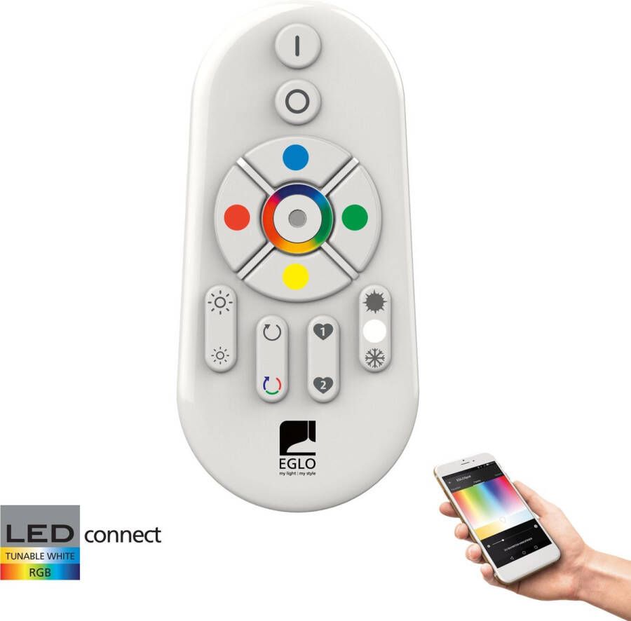 EGLO Slim-Home-afstandsbediening connect Functie BLUETOOTH (1 stuk)