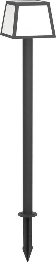Eglo Altilia Solar Priklamp Staande lamp Buiten zonne-energie LED 106 cm Zwart Wit