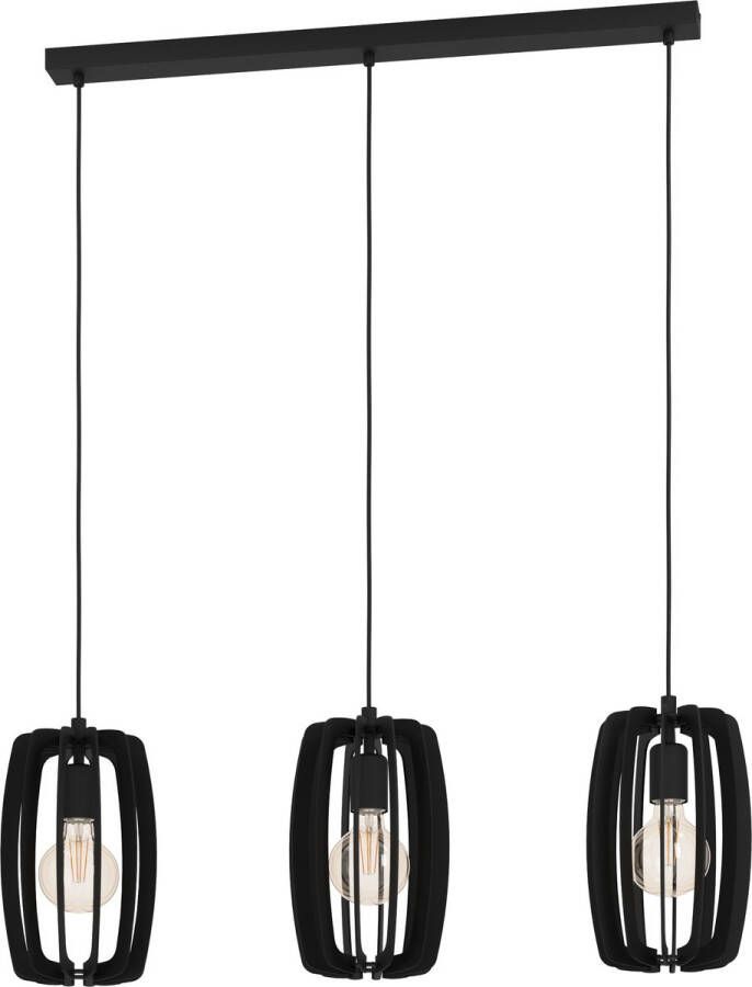 Eglo Bajazzara Hanglamp E27 89 cm Zwart
