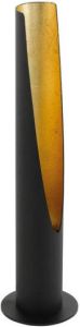 EGLO Led-tafellamp BARBOTTO zwart goud ø6 x h39 5 cm inclusief 1x gu10 (elk 4 5w 400lm 3000k) warm witte lichtkleur van staal tafellamp bureaulamp bedlampje nachtkastje lamp