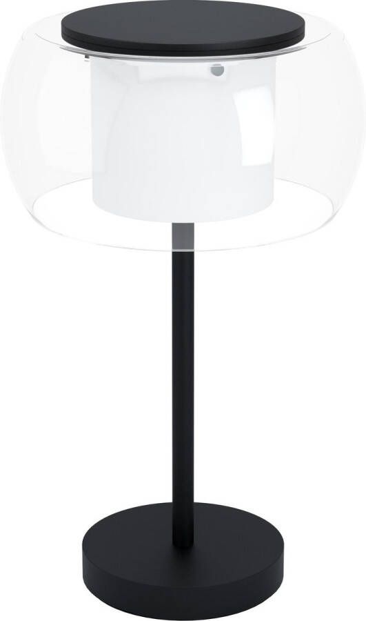 EGLO Briaglia-C Tafellamp LED 51 cm Zwart Wit Dimbaar