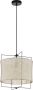 EGLO Bridekirk hanglamp E27 40cm Hout linnen Natuur - Thumbnail 1