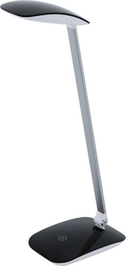 EGLO Tafellamp CAJERO Tafellamp L15 x B10 x H50 cm zwart 4 8W incl.